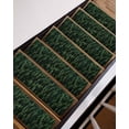 thumbnail image 7 of Stair Treads for Wooden Steps, Green Forest Peel and Stick Stair Treads with Reusable Adhesive, Pine Trees Modern Mysterious Art Non Slip Indoor Stairs Runner Rugs Mats for Elders Dogs 8"x30" 10PCS, 7 of 7