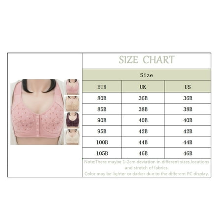 LEEy-World Lingerie for Women Women s Full Coverage Non Padded Wirefree Plus Size Minimizer Bra for L Bust Support Seamless Beige 90B