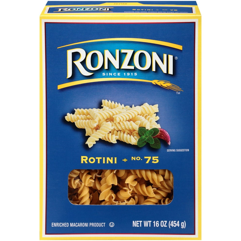 Ronzoni Rotini Pasta, 16Ounce Box