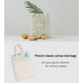 thumbnail image 4 of XIBUFE Canvas Tote Bags,15 X 16 in - 100% Cotton Blank Reusable Grocery & Craft Tote Bag with Long Handles, 4 of 7