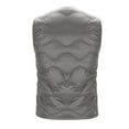 thumbnail image 3 of Oplxuo Men's Button Down Puffer Vest Lightweight Quilted Winter Warm Sleeveless Padded Down Outerwear Jackets, 3 of 5