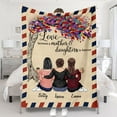 thumbnail image 1 of Love Is Forever - Gift for mom, daughter - Personalized Blanket, 1 of 7