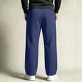 thumbnail image 7 of LONKITO Mens Sweatpants with Pockets Athletic Workout Jogger Pants Elastic Waist Drawstring Baggy Sweatpants Open Bottom Size L, 7 of 7