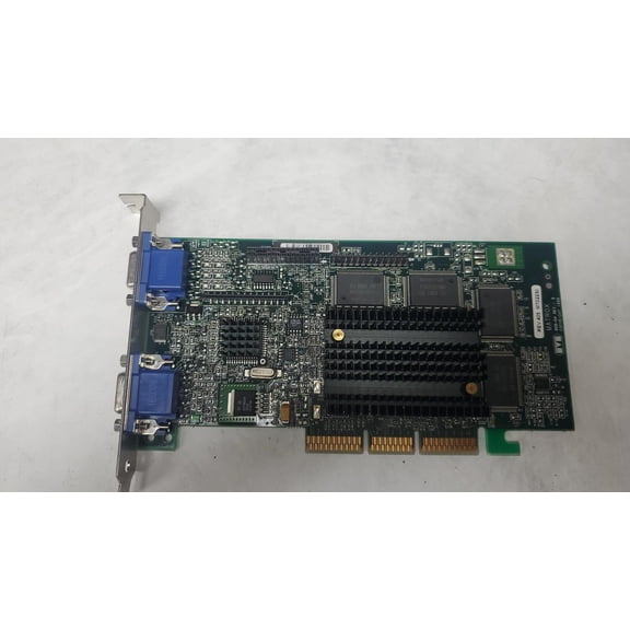 Matrox G4-MDH4A 16G G400 16MB Dual VGA AGP PCI Video Card