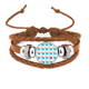 thumbnail image 1 of Demócratas Americanos Pulsera pulsera de cuero Unbranded  M, 1 of 3