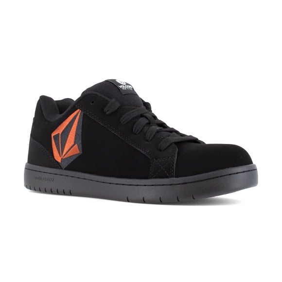 Zapatos de trabajo y seguridad Volcom Work Stone para hombre, color negro, talla 10