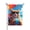 Style 2, variant on Hello Summer Black Labrador Garden Flag 12x18 Inch Double Sided – Tropical Beach Dog Yard Decoration For Porch, Lawn & Patio