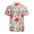 thumbnail image 3 of High Quality Hawaiian Shirts for Men Short Sleeve Aloha Beach Shirt Floral Summer Casual Button Down Shirts Blouses Z2AWQ3, 3 of 7