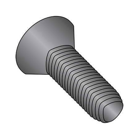 

Steel Thread Rolling Screw for Metal Black Oxide Finish 82 Degree Flat Head Phillips Drive #6-32 Thread Size 3/8 Length (Pack of 100)