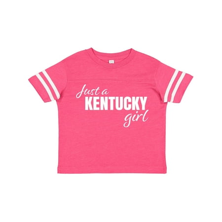 

Inktastic Just a Kentucky Girl Born and Raised Gift Toddler Toddler Girl T-Shirt