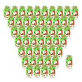 thumbnail image 1 of 50 bolsas de regalo, bolsas de dulces, bolsas de regalo de Navidad para regalos con lazo, Navidad Estilo H, 1 of 8