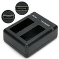 thumbnail image 2 of Cargador de batería doble LHCER sistema de carga inteligente para AHDBT-801/Gopro801/701-501, 2 of 7