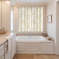 thumbnail image 3 of Yellow Branch Kitchen Curtains 63 Inch Length, Spring Summer Pastoral Botanical Aesthetics Grommet Top Bedroom Living Room Curtains, Light Filtering Cafe Curtain Drapes 2 Panels Set 84''x63'', 3 of 9
