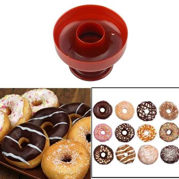 Plastic Doughnut DIY Donut Maker Cutter Mold Desserts Bakery Baking Mould Tool