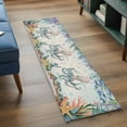 2'x6' Rug Runners for Hallways Kitchen, Octopus Coastal Non Slip ...