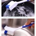 thumbnail image 4 of Fufafayo under $5 Kitchen Brushes for Dishes, Sink Brush with Stiff Bristles for Sink, Pots, Pans Stove Cookware Cleaning, Dish Cleaning Brush with Long Handle and Hook for Space Saving, 4 of 8