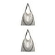 thumbnail image 2 of Sonducket Bolso de hombro con cadena de alta capacidad y de moda para mujer Bolso con cadena de hombro Bolsos de lujo plateados plateado 2Conjunto, 2 of 6