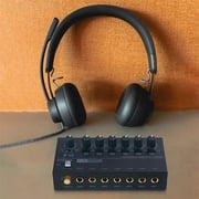 Aud**io Mixer 6 Channel Ultra-compact Low-noise Stereo Mini Sound Mixer For Home Studio Recording Live Outdoor Performance MIX600