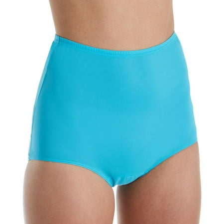

Women s Shadowline 17052 Comfort Band Brief Panty (Turquoise 11)
