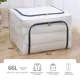 thumbnail image 5 of Bolsa De Almacenamiento Plegable Organizador De Ropa （2pcs）, 5 of 5
