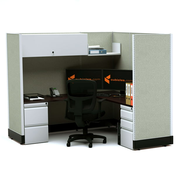 Modular Office Desk Furniture 67H Powered Cubicles 