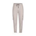 thumbnail image 6 of Men's Straight Leg Cargo Pants with Multiple Pockets, Elastic Waist and Drawstring for Casual Outdoor Wear, 6 of 6