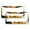 Pattern-172, variant on License Plate Frames Santa On Sled Funny License Plates 2 Pack Hello Winter Holiday Metal License Plate Frame for Women Men US Vehicles