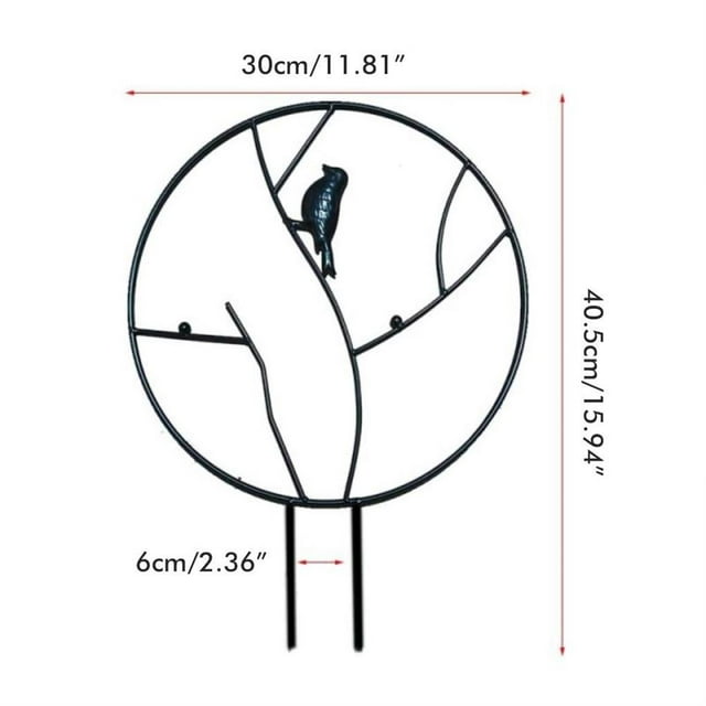 Plants Climbing Holder Rack Potted Flower Holder Plant Decorative Rack Sturdy Durable Plant Support