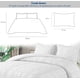 thumbnail image 5 of Juego de Funda Duvet Bluelander para Edredon Queen, 2 Fundas de Almohada, Diseño de Líneas, Blanco, 5 of 5