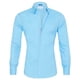 thumbnail image 3 of Camisa informal de algodón para hombre, Tops delgados, manga larga, cremallera, Color sólido, alta calidad, nueva, 3 of 5