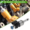 thumbnail image 2 of Unique Bargains Fuel Injector Nozzle for Porsche Macan 3.0L 3.6L 15-18 Black, 2 of 7