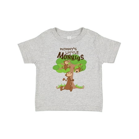 

Inktastic Mommy s Little Monkeys- with 2 Gift Toddler Boy or Toddler Girl T-Shirt