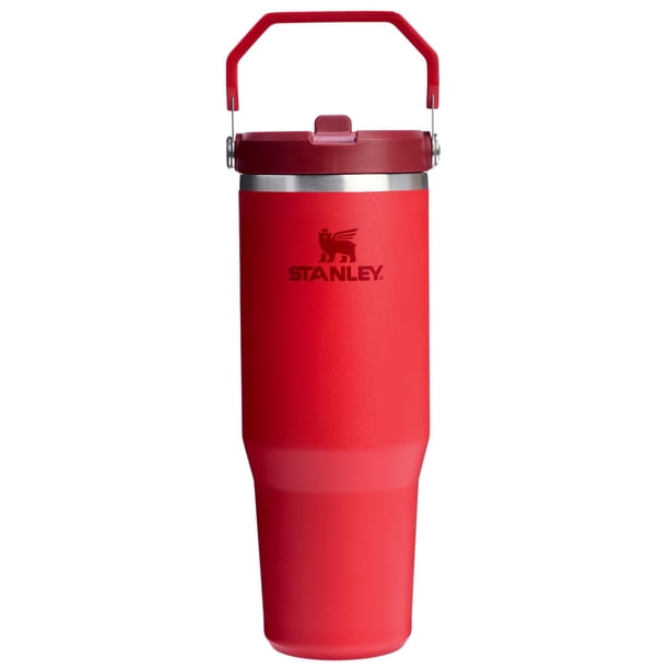 Vaso Stanley IceFlow 2.0 Flip Straw 880 ml, color rojo chile