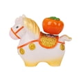 thumbnail image 4 of Adornos de caballo para Año Nuevo 2026, adornos para coche, estatua de caballo, escultura, lindo zodíaco estilo B, 4 of 9