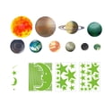 thumbnail image 1 of Wosthever Adhesivo de pared de PVC Adhesivo de pared luminoso 9 Planet Sistema solar Adhesivos de pared Adhesivo planetario Fácil de usar Conjunto de Decoración del hogar L Wosthever HA025257-02, 1 of 1