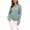 Green, variant on Vedolay Women's 2023 Sweaters Women's Sweaters 2023 Fall Long Sleeve Crew Neck Striped Oversized Casual Pullover Top,Green L