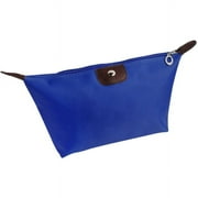 Riah Fashion Solid Classic Royal Blue Cosmetic Bag