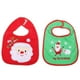 thumbnail image 1 of 2pcs Navidad bebé babero niño comedor babero niños alimentación babero niño saliva toalla, 1 of 6