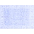 thumbnail image 1 of Ahgly Company Machine Washable Indoor Rectangle Oriental Blue Traditional Area Rugs, 2' x 3', 1 of 4