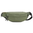 thumbnail image 1 of Riñonera deportiva de tendencia de moda para exteriores, riñonera impermeable para teléfono móvil, color verde, 1 of 5
