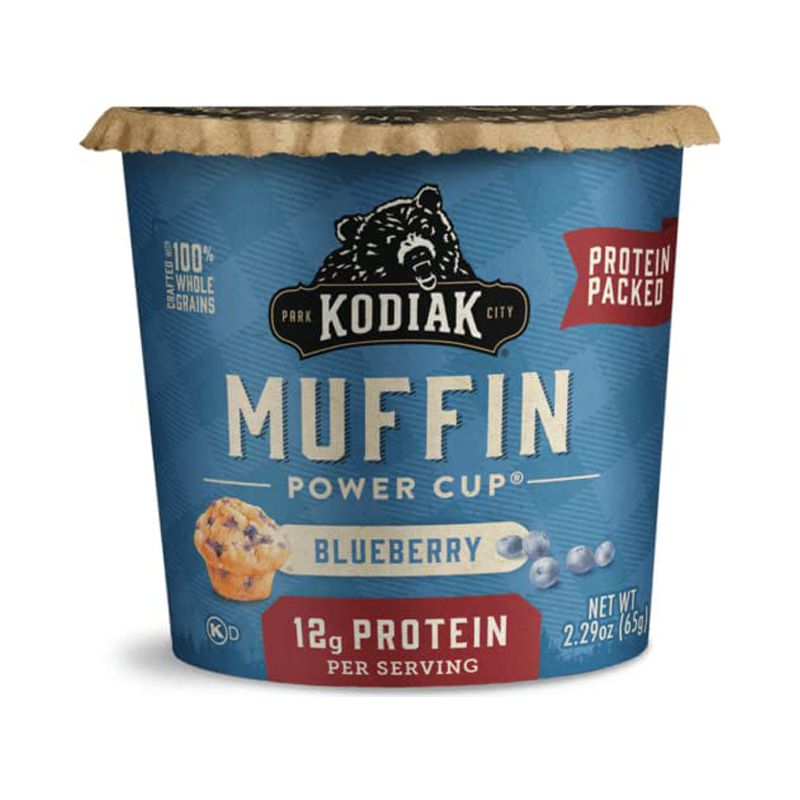 Kodiak Cakes Minute Muffins, Mountain Blueberry, 2.29 Ounce (Pack of 12