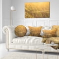 thumbnail image 3 of Designart Wheat Field Close up at Sunset - Landscape Printed Throw Pillow - 12x20, 3 of 5