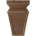 thumbnail image 3 of Ekena Millwork 5"W x 5 3/4"D x 10"H Medium Nevio Wood Vintage Decor Corbel, Weathered Brown, 3 of 6