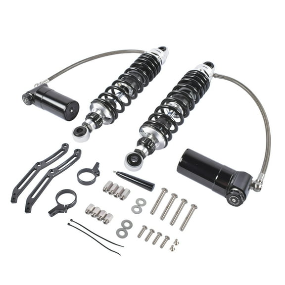 GELUOXI 2Pcs Rear Suspension Shock Absorber for Harley-Davidson Touring Models Motorcycle 2014-Later