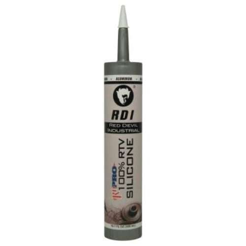 Red Devil 08165I Industrial Grade RTV Silicone Sealant 10.1 oz -12 pack