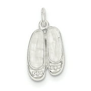 Sterling Silver Ballet Slippers Charm