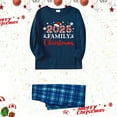 thumbnail image 4 of Christmas Family Matching Pajamas Long Sleeve Button Down Pj Set Festival Party Sleepwear, 4 of 4