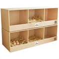 thumbnail image 1 of Rugged Ranch TRIPLEX RuggEgg Wooden Chicken Coop Triple Nesting Boxes (2 Pack), 1 of 3
