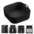 thumbnail image 2 of 22.5cm Silicone Air Fryer Liners Reusable Non-Stick Basket, 2 of 9