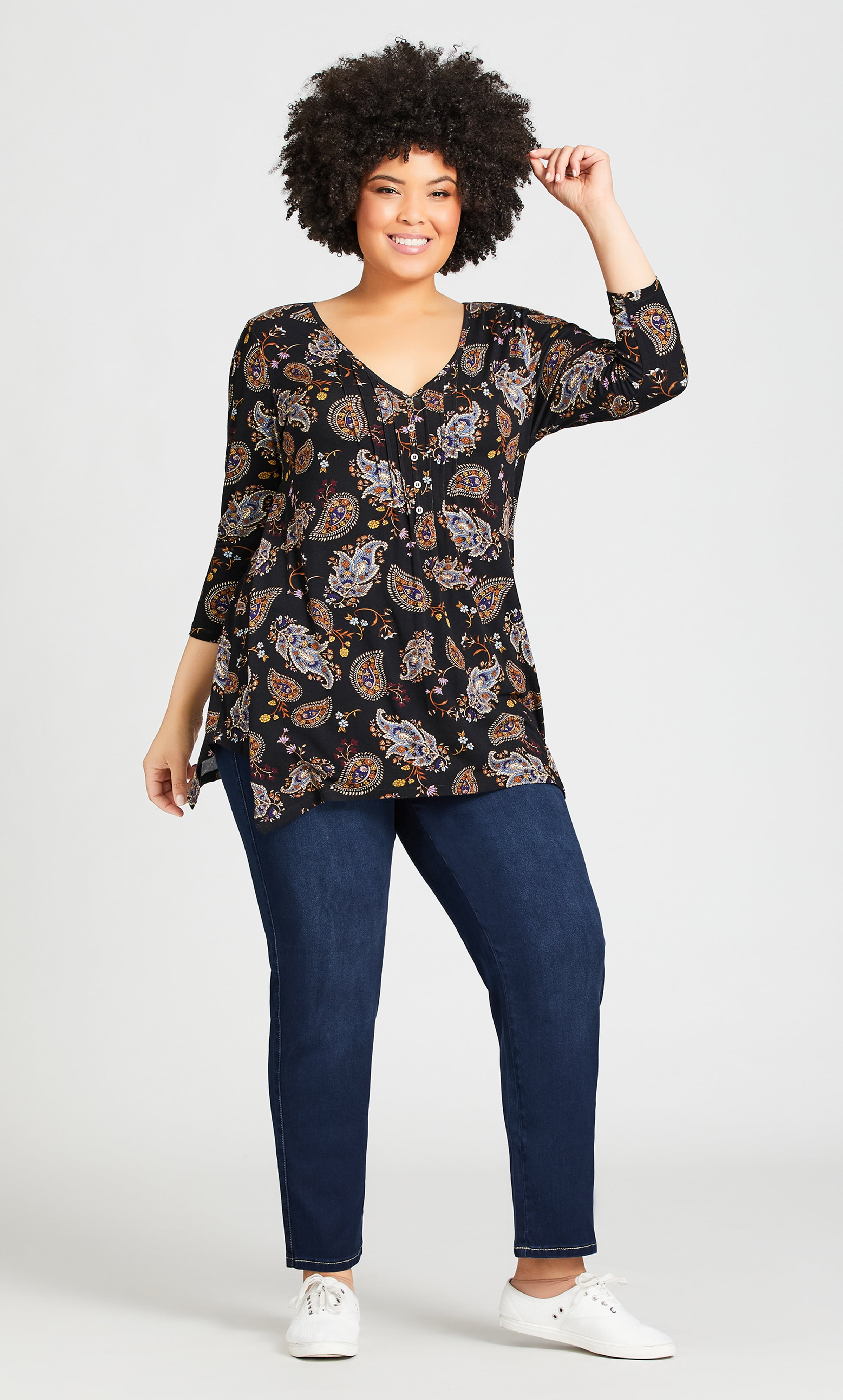 Avenue Women's Plus Size Butter Denim 